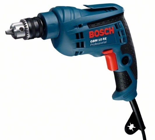 BOSCH DRILL GBM10RE 450W 2600 RPM 10MM CHUCK REVERSIBLE. 1.25KG